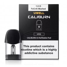 UWELL CALIBURN A3 REPLACEMENT POD (PACK OF 4)